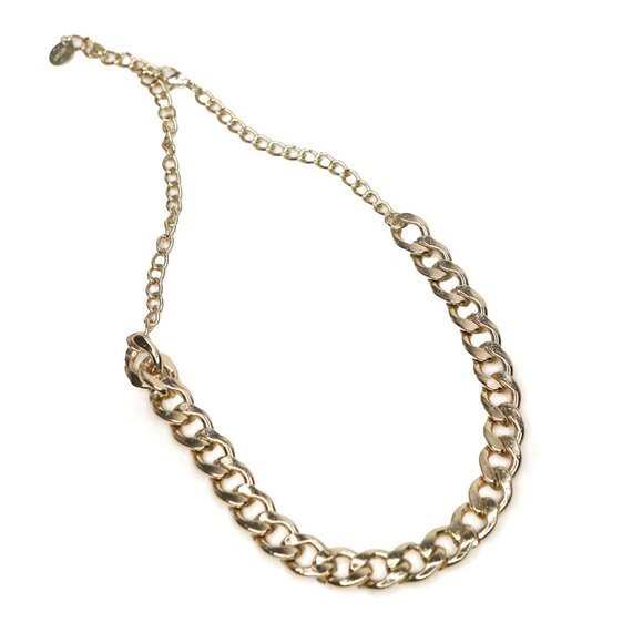 Icing Chunky Gold Thick Chain Necklace Urban Streetwear Fashion Jewelry - Picture 7 of 7